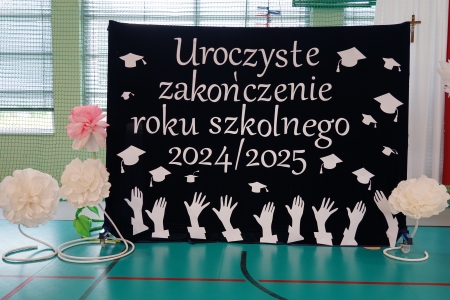 Uroczyste zakończenie roku szkolnego 2024/2025