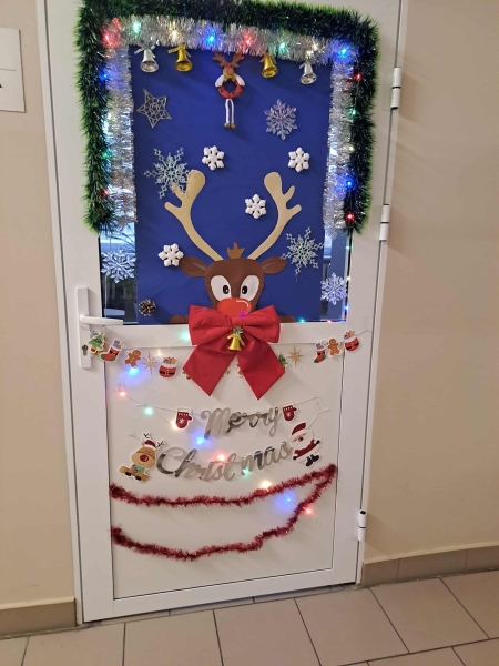 Konkurs na najpiękniej udekorowane świąteczne drzwi