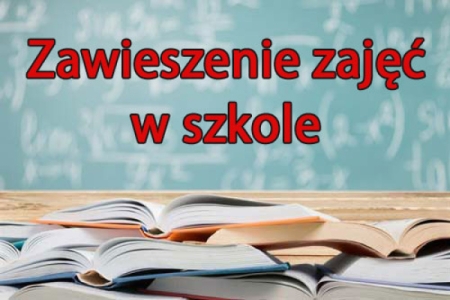 Zawieszenie zajęć dydaktycznych w szkole w dniach 02.02.26-03.02.26 