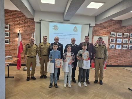 Eliminacje powiatowe Ogólnopolskiego Turnieju Wiedzy Pożarniczej „Młodzież Zapobiega Pożar